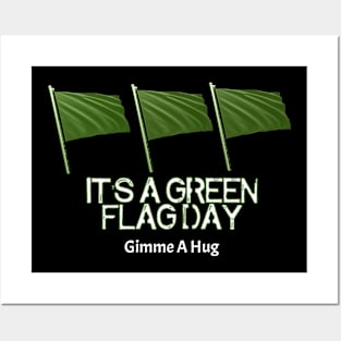 Green Flag Posters and Art